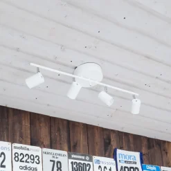 Correct loftspot, 4 lyskilder, mat hvid^By Rydéns Best