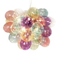 By Rydéns Pendellamper>Gross glas-hængelampe, kulørt, 50 cm