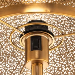 By Rydéns Hermine gulvlampe, messing