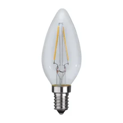 C35 LED-kertepære filament E14 1,5 W 2.700 K^STAR TRADING Best