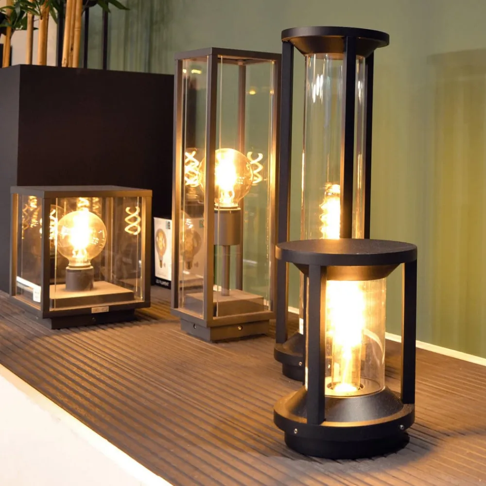 Cadix fodlampe i trykstøbt aluminium 50 cm^Lucide Sale