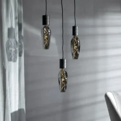 Barcelona LED-pære E27 4 W 1.800 K dim titan^Calex Clearance