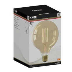 E27 G125 4,5 W LED-filament guld 821, dæmpes^Calex Sale