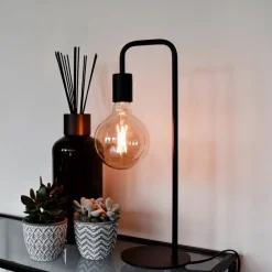 Calex Dæmpbar Led-Pære|Filament Pære>E27 G80 3,5W LED-filament 821 guld dæmpbar