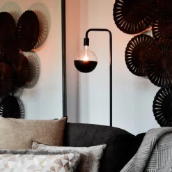 Calex Kalmar Top topforspejlet E27 6 W sort Ø20cm