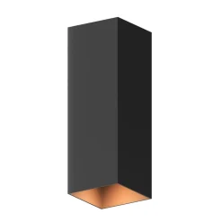 Calex LED udendørs væglampe Rektangel op/ned højde 23cm sort