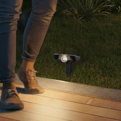 LED-spot med jordspyd Padoa, 2-pak, sort^Calex Clearance