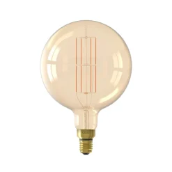 Calex Dæmpbar Led-Pære|Led Pærer>Megaglobe LED G200 E27 10,5W 1100lm dim guld