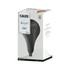 Calex Royal Osby LED E27 3,5 W 2.000 K dim røg