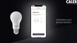 Smart E14 P45 4,5W 1800-3000K dæmper guld 2stk^Calex Clearance