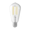 Calex Dæmpbar Led-Pære|Filament Pære>Smart E27 ST64 LED 7 W filament 1800-3000K