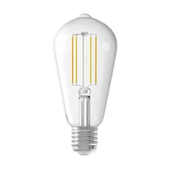 Calex Dæmpbar Led-Pære|Filament Pære>Smart E27 ST64 LED 7 W filament 1800-3000K