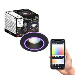 Calex Smart Halo downlight CCT RGB sort