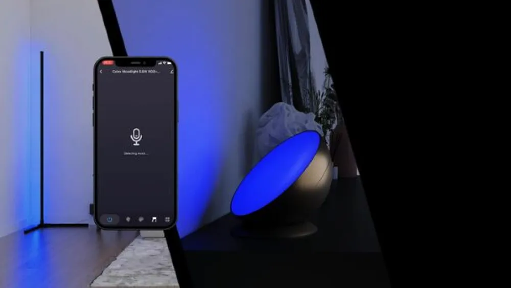 Calex Smart LED-gulvlampe med fjernbetjening RGBW