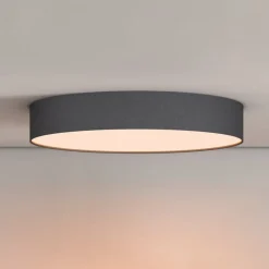 Calex Smart LED-loftlampe Fabric, Ø 40 cm, RGBW, dæmpbar
