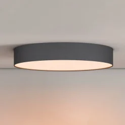 Calex Smart LED-loftlampe Fabric, Ø 30 cm, RGBW, dæmpbar