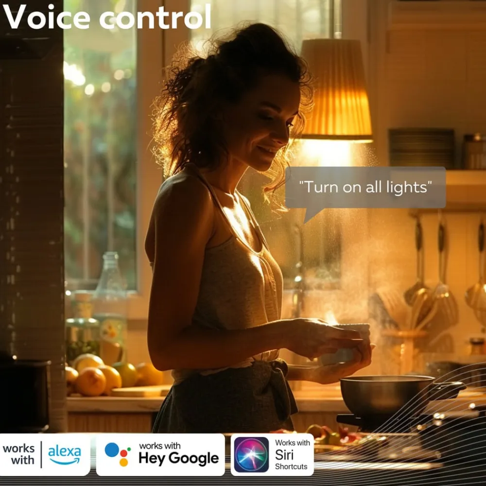 Calex Led Pærer|Smarte Lyskilder>Smart LED-pære E27 A60 9,4W CCT RGB