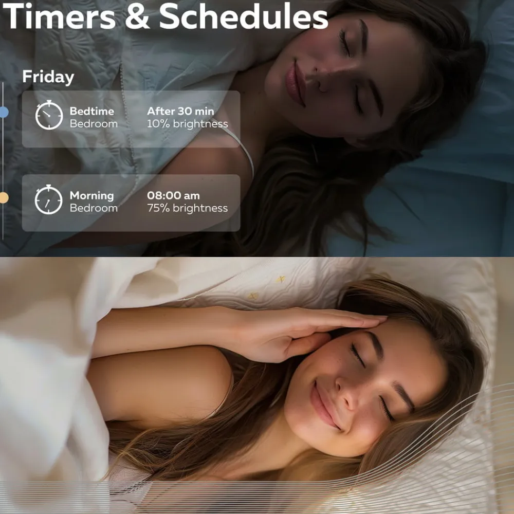 Calex Led Pærer|Smarte Lyskilder>Smart LED-pære E27 A60 9,4W CCT RGB