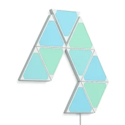 Calex Smart LED-væglampe TRIANGLES, 9-delt, RGBW, dæmpbar