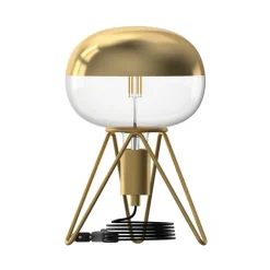 Calex Tripod bordlampe, guld
