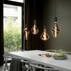 Calex Vienna LED-pære E27 6 W dim 1.800 K titan