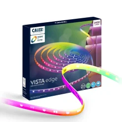 Vista LED-strip, længde 20 m, RGB, CCT fjernbetjening^Calex Hot