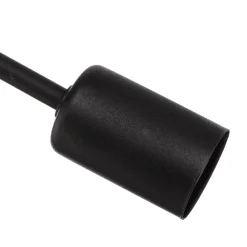 Børn HELAM Cambridge loftlampe, 4 lyskilder, sort-rød