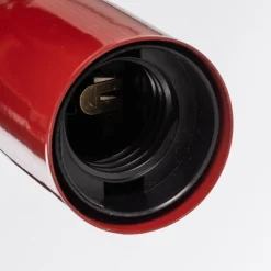 Børn HELAM Cambridge loftlampe, 4 lyskilder, sort-rød