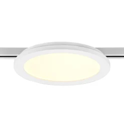 Trio Lighting Skinnesystem>Camillus LED-skinnelampe til DUOline, hvid, Ø 26 cm