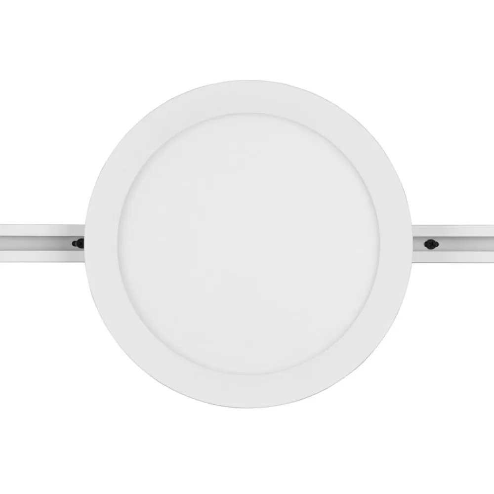 Trio Lighting Skinnesystem>Camillus LED-skinnelampe til DUOline, hvid, Ø 26 cm