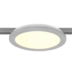 Trio Lighting Skinnesystem>Camillus LED-skinnelampe til DUOline, titanium, Ø 26 cm
