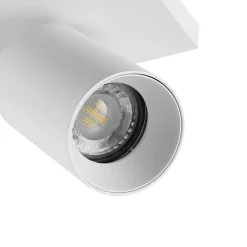 Deko-Light CAN TILT loftspot, hvid, 48 x 9 cm, 3 lyskilder, metal GU10