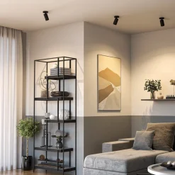 Deko-Light CAN TILT loftspot, sort, Ø 8 cm, 1 lyskilde, metal GU10