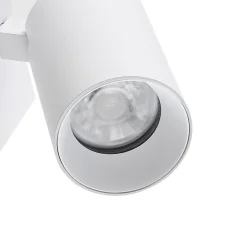 CAN TILT vægspot, hvid, 10 x 10 cm, metal, kontakt, USB^Deko-Light Discount