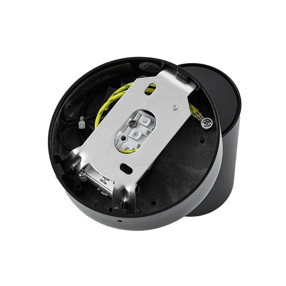 Deko-Light Væglamper|Væglamper>CAN TILT vægspot, sort, Ø 10 cm metal GU10 kontakt