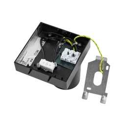 CAN TILT vægspot, sort, 10 x 10 cm, metal GU10 kontakt^Deko-Light