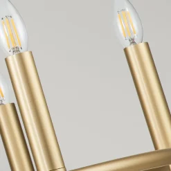 Capitol Hill lysekrone, 6 lyskilder, messing^KICHLER Outlet