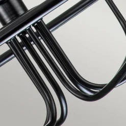 Capitol Hill lysekrone, 6 lyskilder, sort^KICHLER Hot