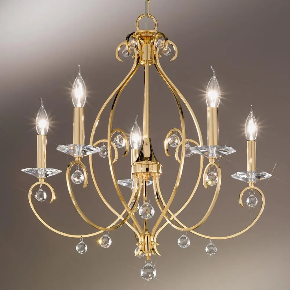 CARAT lysekrone, 5 lyskilder^KOLARZ Sale