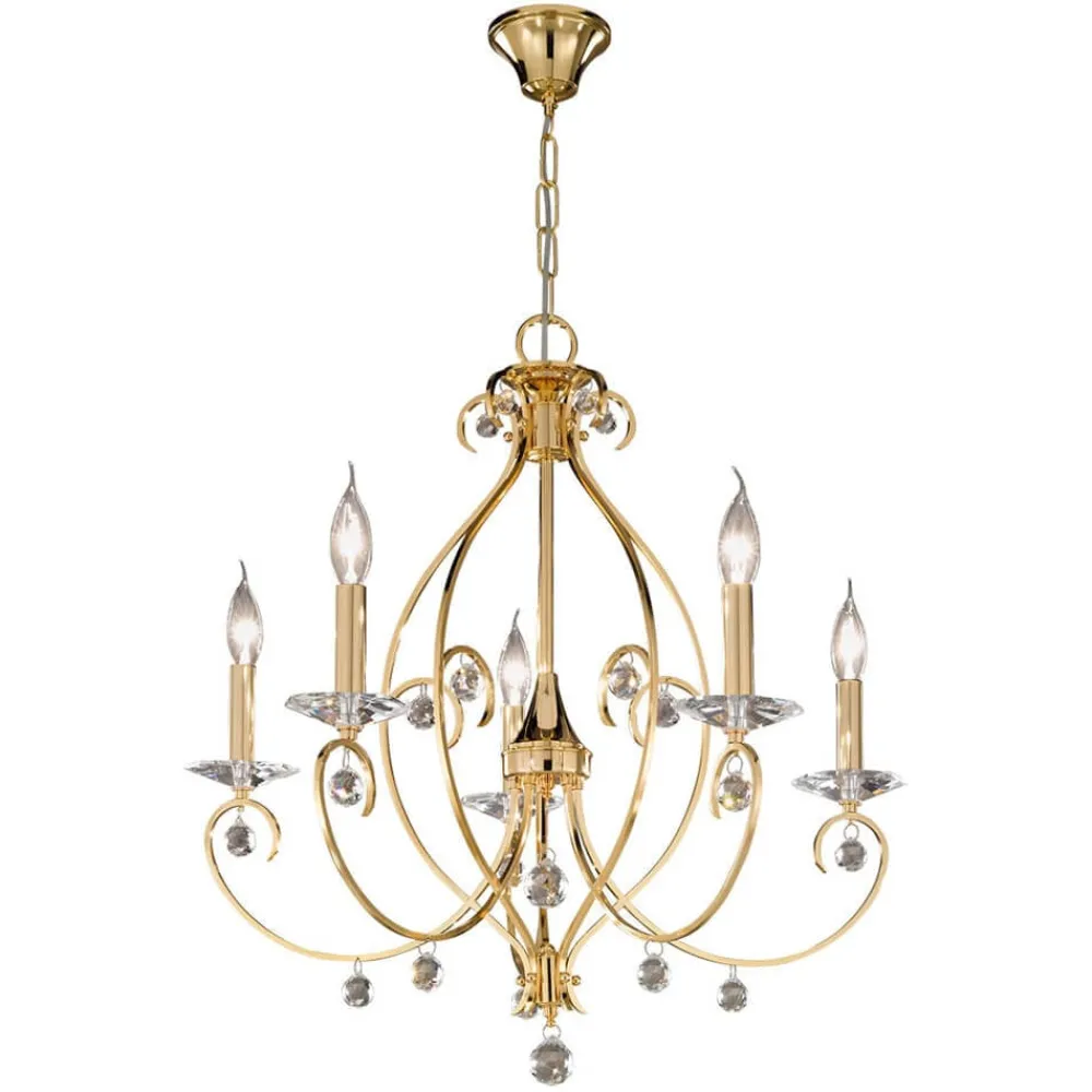 CARAT lysekrone, 5 lyskilder^KOLARZ Sale