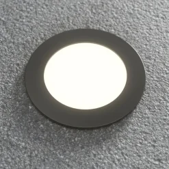 Fumagalli Ceci 120 LED nedgravningsspot, sort, CCT