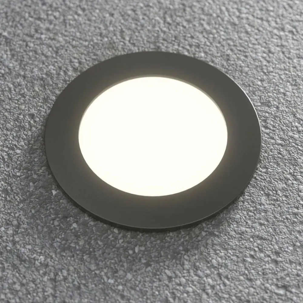 Fumagalli Ceci 120 LED nedgravningsspot, sort, CCT