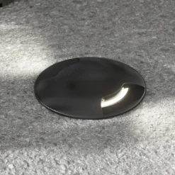 Ceci 160-2L nedgravningsspot, rund, sort 10 W KKT^Fumagalli New