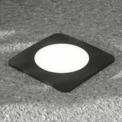 Ceci 160-SQ LED nedgravningsspot, sort, CCT^Fumagalli Hot