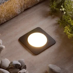 Ceci 120-SQ LED-nedgravningsspot, sort, CCT^Fumagalli New