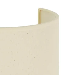 Celine væglampe, beige, stof, E27^Duolla Outlet