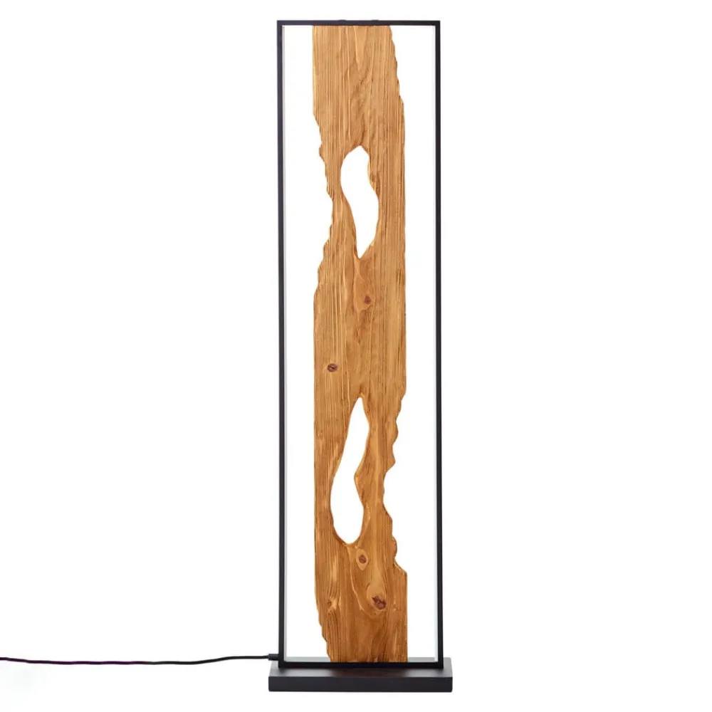 Chaumont LED-gulvlampe af træ^Brilliant Best