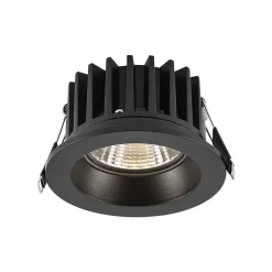 Molto Luce Loftlamper|Indbygningsspots>Chicco Round indbygningsspot 7W 30° 3.000K sort