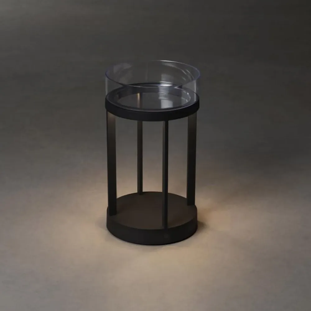 Konstsmide Dekorationsbelysning>Chieti LED-dekorationslampe, USB, sort