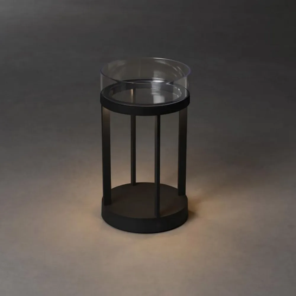 Konstsmide Dekorationsbelysning>Chieti LED-dekorationslampe, USB, sort